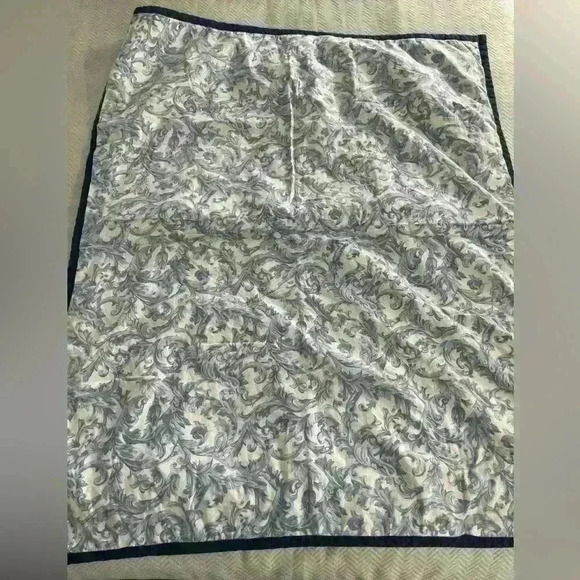 Baby Quilt Blanket Blue Bunnies Patchwork Handmade Size 35.5x43in Boy Or Girl - Picture 7 of 7